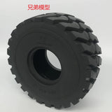 142MM Outer Diameter 1/14 RC Hydraulic Engineering Model Tire with Liner