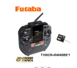 FUTABA T10XCR 10ch Remote Control Transmitter R404SBS