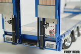 FURY BEAR Nooxion 1/14 OSDS 48-03 Series Engineering 3-axle Trailer Model