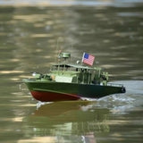 1/18 Rc Inland Patrol Water Jet Propulsion Assault Boat Pre-Coated ARR