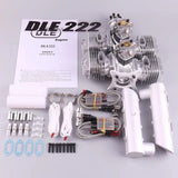 DLE DLE222 Four Cylinder Two-stroke 222CC Gas Engine for RC Fixed-wing Aircraft
