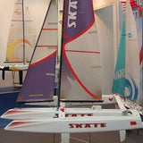 Remote Control Sailing SKATE1000 Fiberglass Hull Yacht  RTR