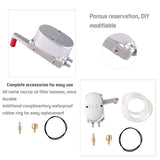 DLE Hand Fuel Pump High Flow Metal Gear Oil Pump for RC Airplane Model Aircraft Drone