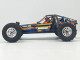 2 PCS 1/10 RC Electric Buggy Baja Front Ribbed Tires and Sand Paddle Tire JDMODEL JDM-258CD for Electric Off-Road RC Car