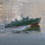 1:25 PT-109 Fiberglass Torpedo Boat 1038mm RC Huge Warship MODEL RTR