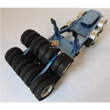 JDMODEL JDM-9D RC Towing Tire 75mm Narrow Tire Towing Carriage 1/14 for  Tamiya Rc Truck Trailer 32pcs