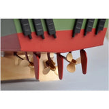 1:25 PT-109 Fiberglass Torpedo Boat 1038mm RC Huge Warship MODEL RTR