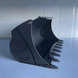 XDRC 580 RC Hydraulic Loader Special Metal Rock Bucket  Clamps Forks