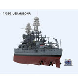 CY MODEL CY102 1/350  USS ARIZONA BB-39 Battle Ship Assembly Model Kit