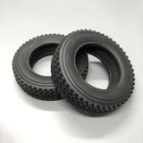 JDMODEL JDM-9D RC Towing Tire 75mm Narrow Tire Towing Carriage 1/14 for  Tamiya Rc Truck Trailer 32pcs