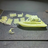 1/24 RC Dual Jet Propulsion Coast Guard Patrol Boat  Kit