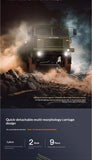 RLAARLO CQ261 1/10 6x6 RC BRUSHLESS Military Truck RTR