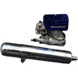 OS Engine GT15HZ II 15cc 2-Stroke Gas Version Engine with PowerBoost Pipe Muffler for 700 91 Class RC Helicopter Petrol Engine