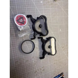 Belt Drive Conversion Kit Silent Upgrade Set for Crossrc EMO XX 1/6 RC Car OP PART