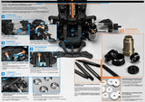 KKPIT SDK DDS Ver.1.0 1/10 Electric Rc DRIFT Car Chassis KIT