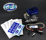 OS Engine GT15HZ II 15cc 2-Stroke Gas Version Engine with PowerBoost Pipe Muffler for 700 91 Class RC Helicopter Petrol Engine