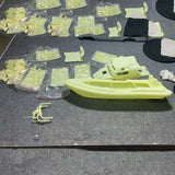 1/24 RC Dual Jet Propulsion Coast Guard Patrol Boat  Kit