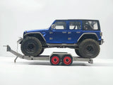 JDMODEL JDM-228 Metal Flatbed Trailer  Adjustable Towed for 1/10 RC Remote Control Car