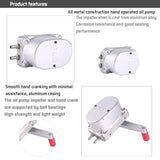 DLE Hand Fuel Pump High Flow Metal Gear Oil Pump for RC Airplane Model Aircraft Drone