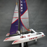Remote Control Sailing SKATE1000 Fiberglass Hull Yacht  RTR