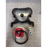 Belt Drive Conversion Kit Silent Upgrade Set for Crossrc EMO XX 1/6 RC Car OP PART