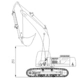 JDMODEL 1/14 V2 360L RC Hydraulic Excavator JDM 106 RTR