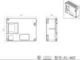 LESU Integrated Light Group Sound Group Assembly CNC Shell for 1/14 Tamiya Rc Truck DIY EL-007