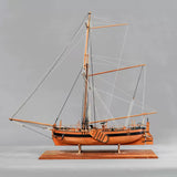 1/64 DUTCH GAFF GUNBOATS DIY Wood Model Kit