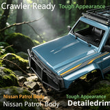 Yikong YK4107 1/10 RC Crawler Car Shell Assembly 21204 Painted Shell for 1/10 Rc Car 324mm Wheelbase