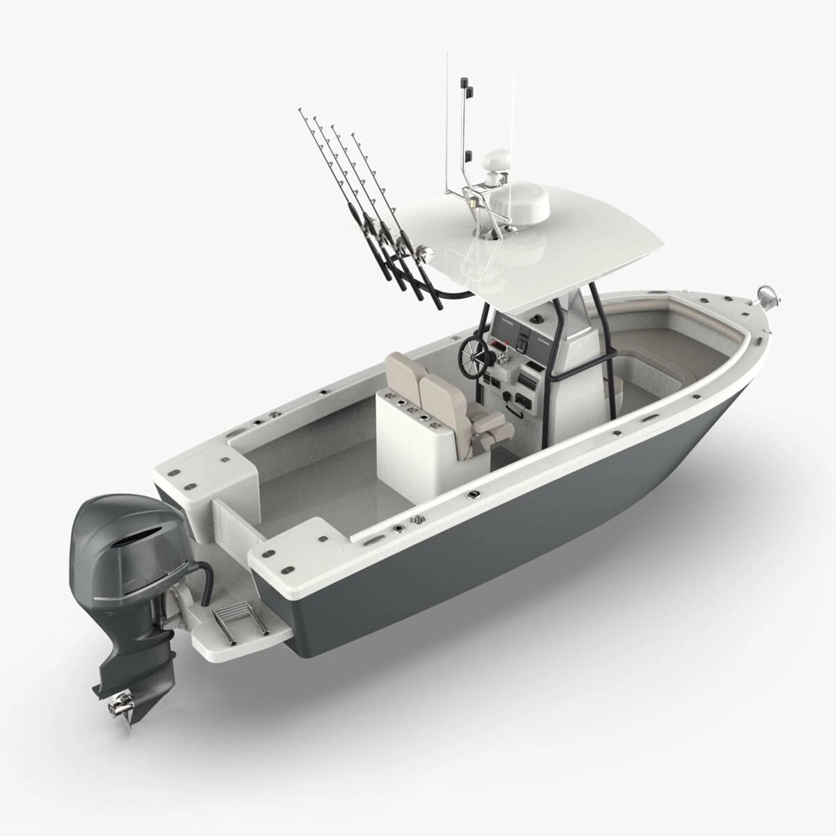 1/9 18FT Remote Control Fishing Boat 3D PRINT KIT – VAJJEXRC