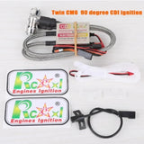 RCEXL NGK-CM6 10mm 90/120 Degree Ignition CDI Igniter 14.4V for DLE Single/Twin Cylinder Gas Engine Auto Angle