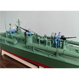 1:25 PT-109 Fiberglass Torpedo Boat 1038mm RC Huge Warship MODEL RTR