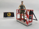JXmodel 1/14 Rc Truck-mounted Crane Operation Cage F1650 JX-F1650-EX-DL