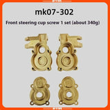 RLAARLO Mk07 Jk07pro Op Part Metal Accessories Armor Weight C Seat Steering Cup Bridge Cover Front Bar Differential Shell