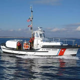 1/16 Coast Guard Lifeboat Handmade Wooden Boat Model Diy Kit