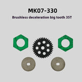 RLAARLO Mk07 Jk07pro Op Part Metal Accessories Armor Weight C Seat Steering Cup Bridge Cover Front Bar Differential Shell