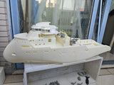 1/100 3D Printed  Ocean-going Seafarer Boat KIT  88cm