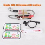 RCEXL NGK-CM6 10mm 90/120 Degree Ignition CDI Igniter 14.4V for DLE Single/Twin Cylinder Gas Engine Auto Angle