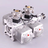 DLE DLE222 Four Cylinder Two-stroke 222CC Gas Engine for RC Fixed-wing Aircraft