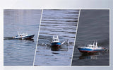 1/32 3D Printed Resin RC Water Patrol Boat Assembly Model Kit