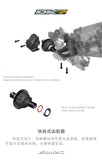 SNRC DK7 1/10 SHAFT‑DRIVEN ELECTRIC 4WD RALLY CAR CHASSIS