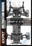 KKPIT SDK DDS Ver.1.0 1/10 Electric Rc DRIFT Car Chassis KIT