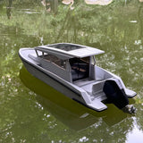 3D Printing Outboard Motor Luxury Yacht Remote Control Boat RTR 71CM LENGTH
