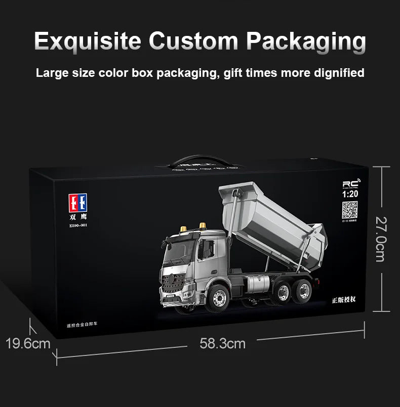 Double E 1/20 E590 Alloy RC Truck RTR – VAJJEXRC