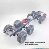 10X10 8x8 RC Metal Chassis Frame for 1/16 Wpl Rc Truck Op Diy