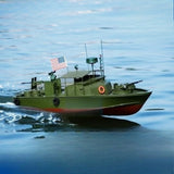 1/18 Rc Inland Patrol Water Jet Propulsion Assault Boat Pre-Coated ARR