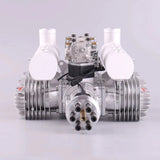 DLE DLE222 Four Cylinder Two-stroke 222CC Gas Engine for RC Fixed-wing Aircraft