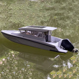 3D Printing Outboard Motor Luxury Yacht Remote Control Boat RTR 71CM LENGTH