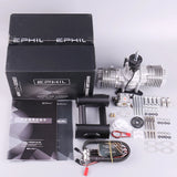 Ephil X-76cc-T  Two-Cylinder Two-Stroke Engine for Rc Fixed Wing