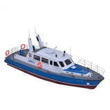 1/32 3D Printed Resin RC Water Patrol Boat Assembly Model Kit
